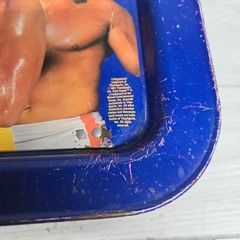 Vintage WWF Superstar Folding Tray Hulk Hogan Ultimate Warrior Bossman TXTornado