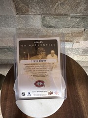 2025-26 Upper Deck SP Authentic Steve Shutt AUTO Montreal Canadiens ON CARD