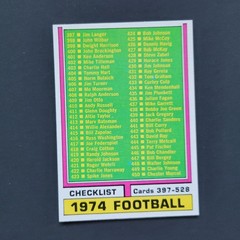 1974 TOPPS FOOTBALL CARDS You Pick NM to Mint #450 to #528 Complete your Set