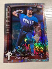 2025 Topps Factory Set Foilboard Parallel /417 Taijuan Walker Phillies 351