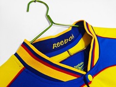 Colombia 2001 Home Retro Vintage Soccer Jersey Football Mens All Sizes
