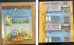 Panini Brazil 2014 World Cup Sealed Sticker Packet Pack ARGENTINA Edition RARE