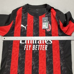Puma AC Milan 2025/26 Home Jersey Mens Sz Vary Red Black Authentic 779961-01 NWT