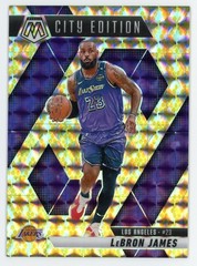 2024-25 Panini Mosaic LeBron James Gold Snakeskin #286 City Edition 1/8 eBay 1/1