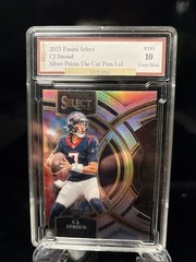 2023 Panini Select CJ Stroud Silver Prizm Die Cut Premeir LVL #183 GEM 10