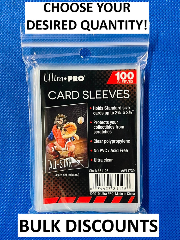 Ultra Pro Soft Penny CARD SLEEVES 3×4 100, 500, 1000, 2000, 5000, 10000 🔥🔥🔥