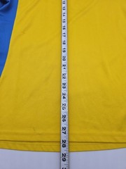 JOMA SOCCER JERSEYMEN SIZE LARGE YELLOW BLUE SOCCER .#46168