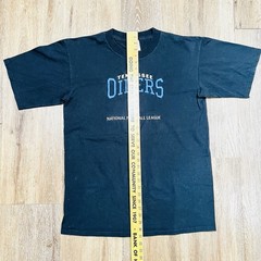 VTG Tennessee Oilers 1997 Lee Sport NFL Embroidered Shirt Titans Size Large