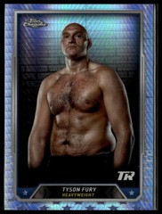 2024 Topps Chrome #2 Tyson Fury Prism Refractor