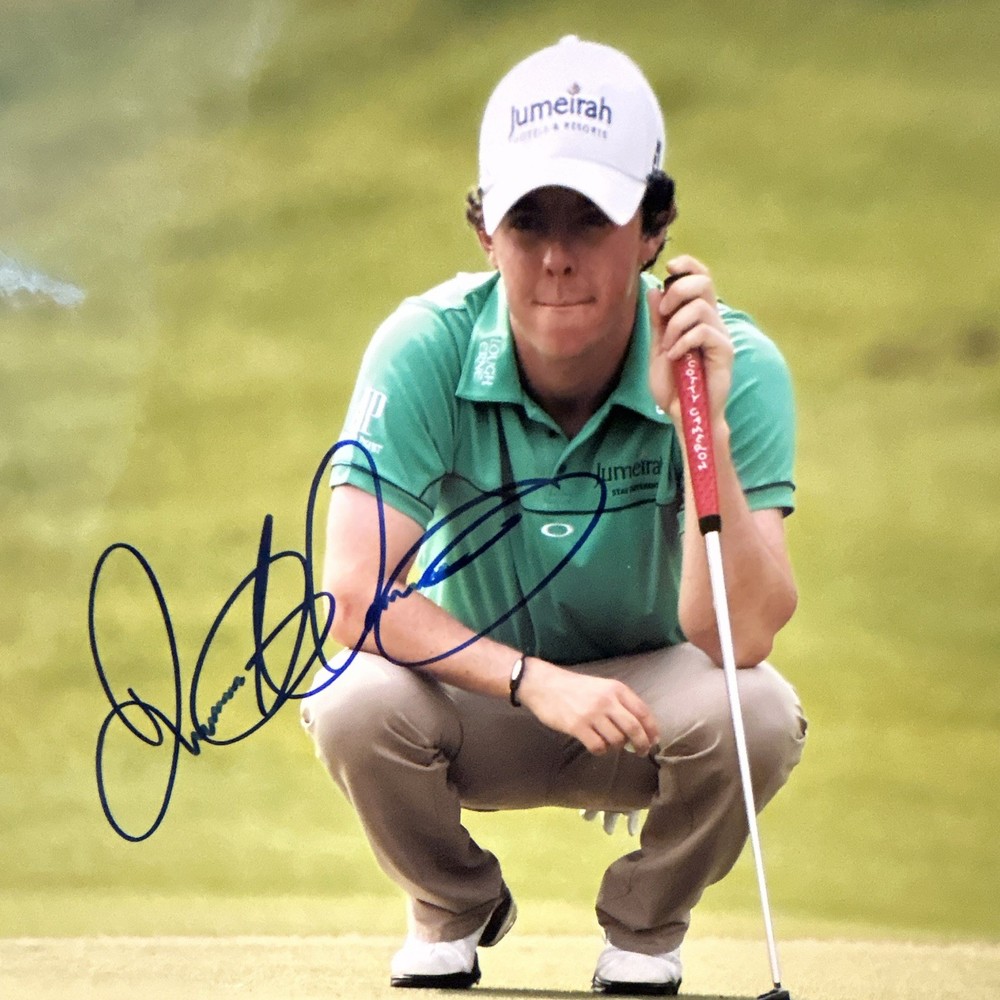 Rory McIlroy Signed Original Golf-PGA Photo Autograph Masters Triple Crown