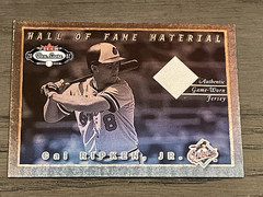 2002 Fleer Box Score Hall of Fame Material Cal Ripke Jr. Baltimore Orioles