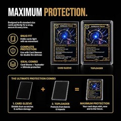 1000 Card Sleeves Top Loaders for Cards,3″X4″ Baseball Card Protectors Toploader
