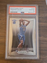 2012 ANTHONY DAVIS (RC) PRIZM PSA 10 BROKEN CASE, CARD OK #236 RETURNS ACCEPTED