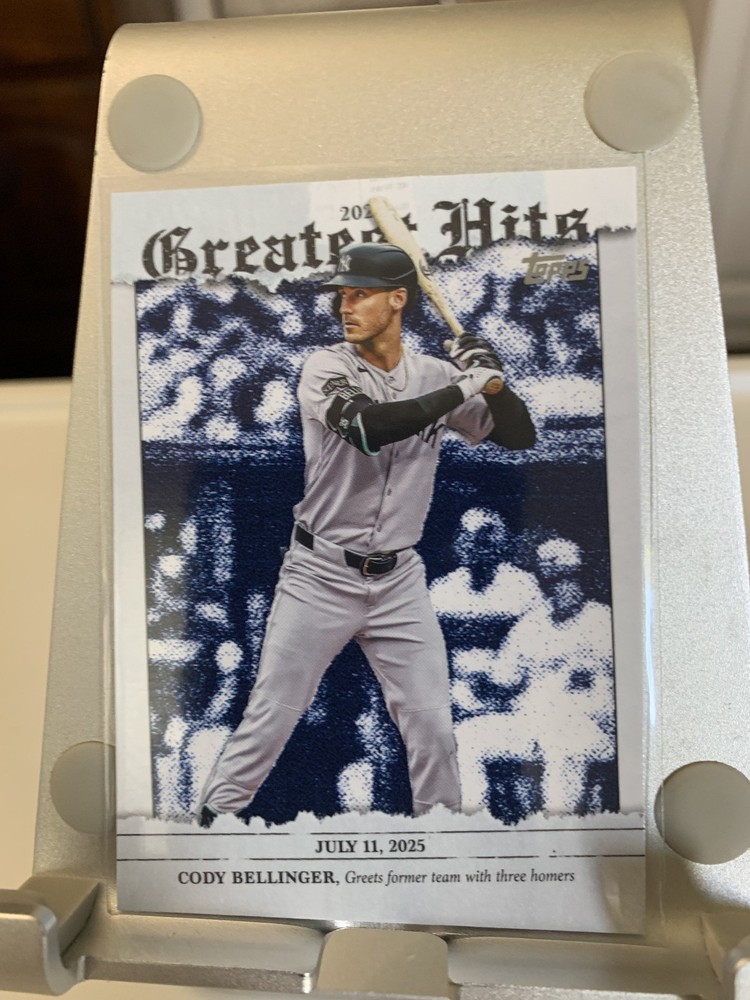 2026 Topps Cody Bellinger Greatest Hits Insert