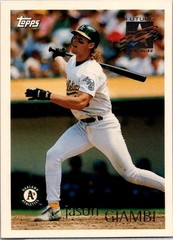 1996 Topps #210 Jason Giambi