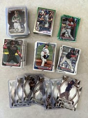 HUGE (3000+) Multi-Year 2015-2026 Bowman Baseball LOT Chromes, 1sts, Refractors