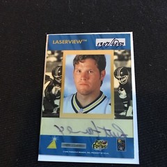 1996 Pinnacle Laser View Brett Favre Laserview Inscriptions Auto #1307/4850
