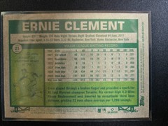2026 Topps Heritage – Ernie Clement #21 Chrome