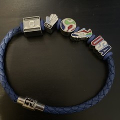 FIFA Bank of America 2026 World Cup Fan Fest USA Charm Bracelet Blue Band