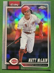 2026 Topps Chrome Matt McLain #69 Refractor Reds