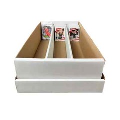 2-Pack • 3000-count • Trading Card Storage Box • Woodhaven Trading Firm