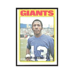 1972 Topps Spider Lockhart Giants #233
