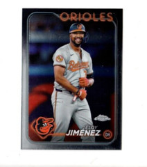 4 count lot 2024 Topps Chrome Update Eloy Jimenez Cards USC190 Baltimore Orioles