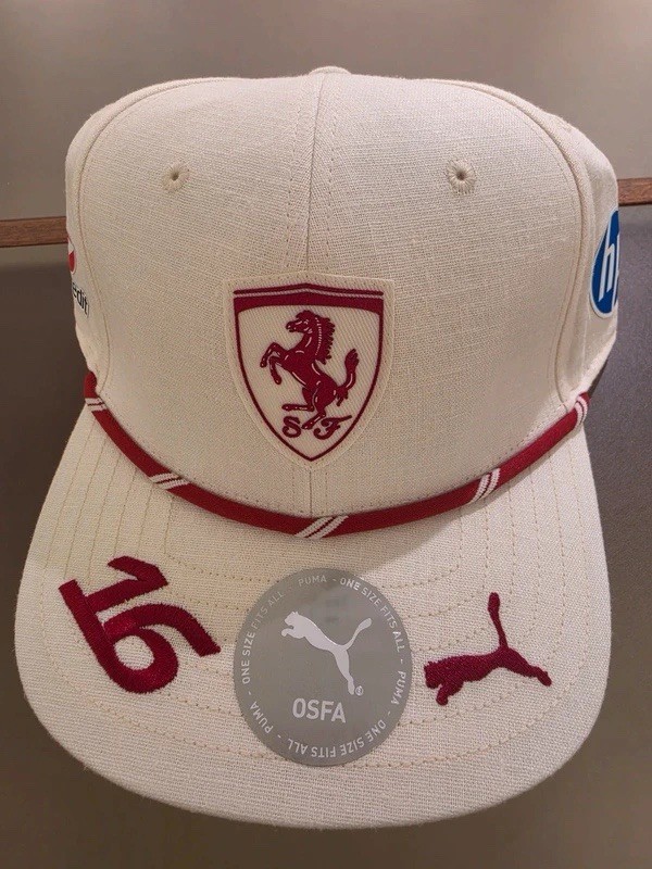 2026 F1 Scuderia Ferrari Charles Leclerc Monaco GP Limited Formula One Team Cap