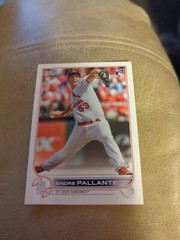 2022 Topps Update Base Set Rookie #US59 Andre Pallante RC Cardinals