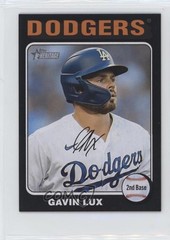 2024 Heritage Mini Black Border 39/50 Gavin Lux (White Above Card Number) he0