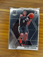 Keldon Johnson 2019-20 Panini Mosaic #238 RC San Antonio Spurs