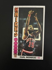 Topps Jumbo 76-77 Earl Monroe 98 Gradable Beauty