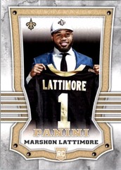 2017 Panini #168 Marshon Lattimore RC – FB