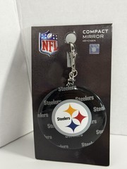 Pittsburgh Steelers NFL Licensed Compact Mirror Keychain NEW
