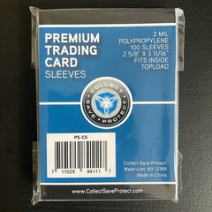 Premium Trading Card Sleeves 100ct Soft Penny Sleeves Collect Save Protect