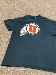 University of Utah Utes Fahrenheit 212 T Shirt Mens XL Black