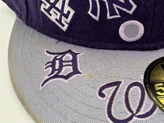 New Era 59FIFTY MLB “Batter Up” “All Over” Team Logos Cap, Fitted Size: 7 1/8