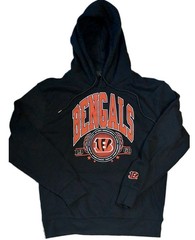 Cincinnati Bengals Mens Hoodie Logo Sweatshirt ( 40$ MARK DOWN FROM RETAIL )