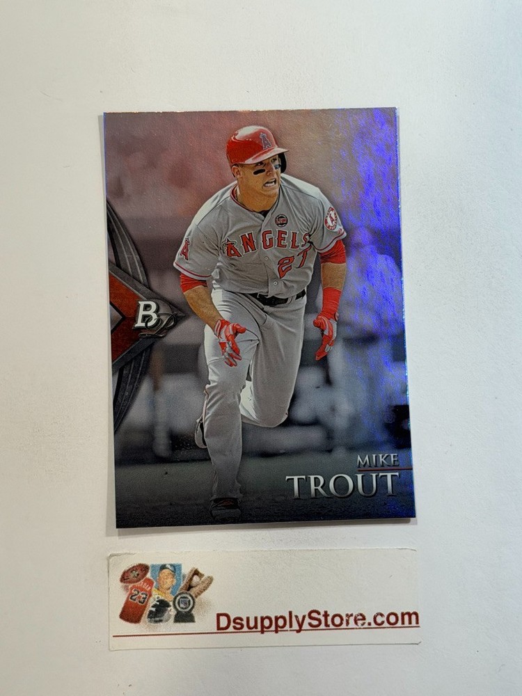 2014 Bowman Platinum #2 Mike Trout Angels FREE SHIPPING