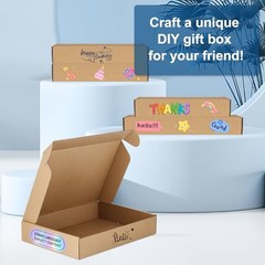 50 Pack 4x4x2 Small Shipping Boxes – Corrugated Cardboard – 50pcs Brown