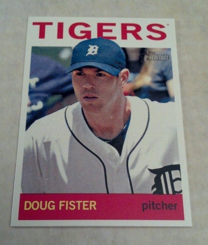 DOUG FISTER 2013 TOPPS HERITAGE CARD # 128 A1600