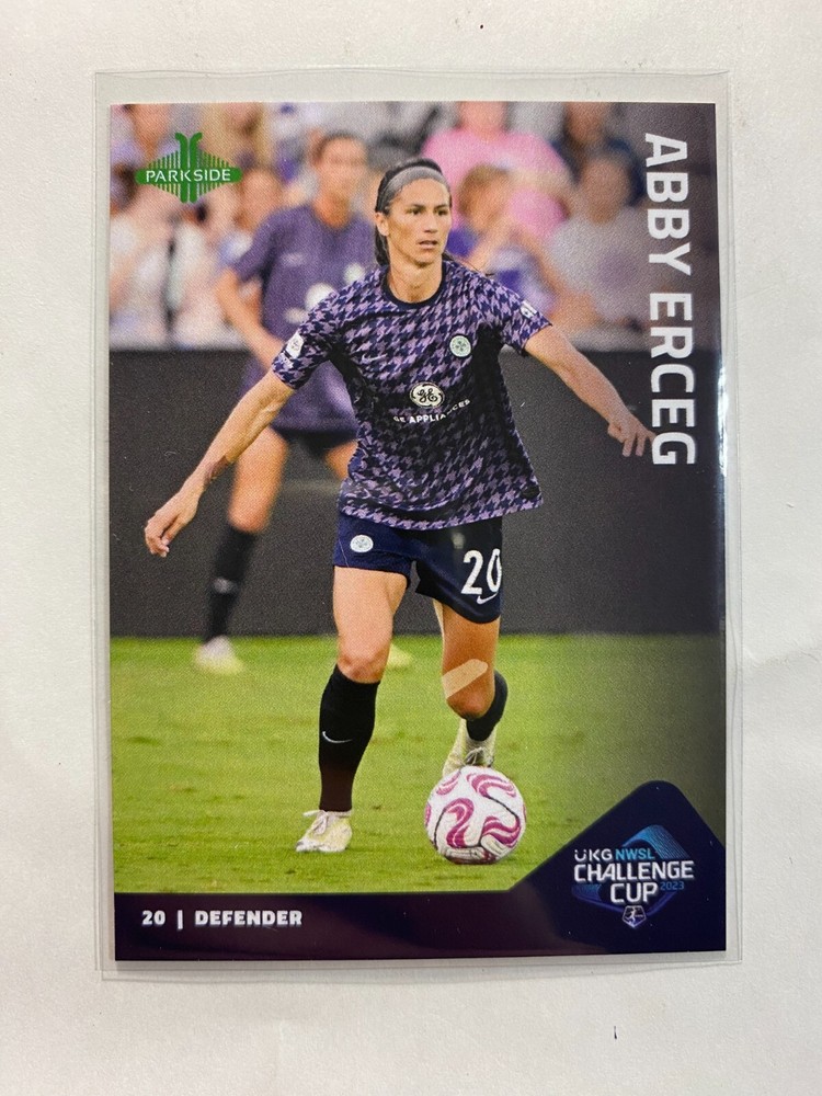 Abby Erceg 2023 Racing Louisville FC #10 Parkside NWSL Card Challenge Cup