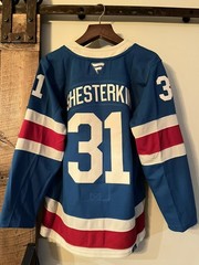 New NHL Igor Shesterkin New York Rangers Fanatics Centennial Premium Jersey 42
