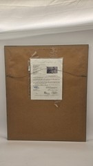 Muhammad Ali Signed Boxing Photo Framed w/ JSA Letter of Authenticity