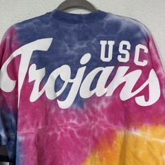 USC Trojans Spirit Jersey Womens Medium Tie Dye Shirt University College Merch