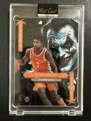 All 1/1 Nate Ament Holiday Jokers Wild Card 6count-See Pictures For Detail