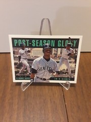1996 Fleer Post Season Glory Ken Griffey Jr Seattle Mariners # 2
