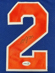 Miles McBride Signed Autographed New York Knicks Custom Jersey JSA COA