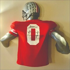 Premium Football Display, Wall Hanging Statue Display, Jersey Frame Alternative