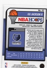 2024-25 Panini NBA Hoops Premium Victor Wembanyama Wemby #165 San Antonio Spurs